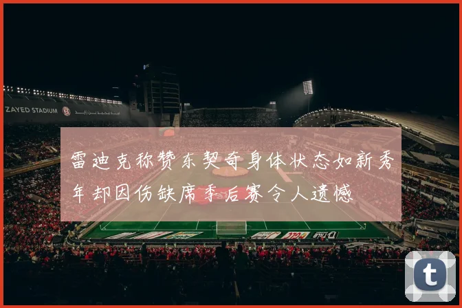 雷迪克称赞东契奇身体状态如新秀年却因伤缺席季后赛令人遗憾